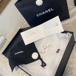 CHANEL EMPTY BOX with dust bag.